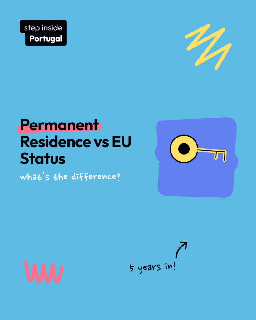 Permanent residence vs EU long term@1x