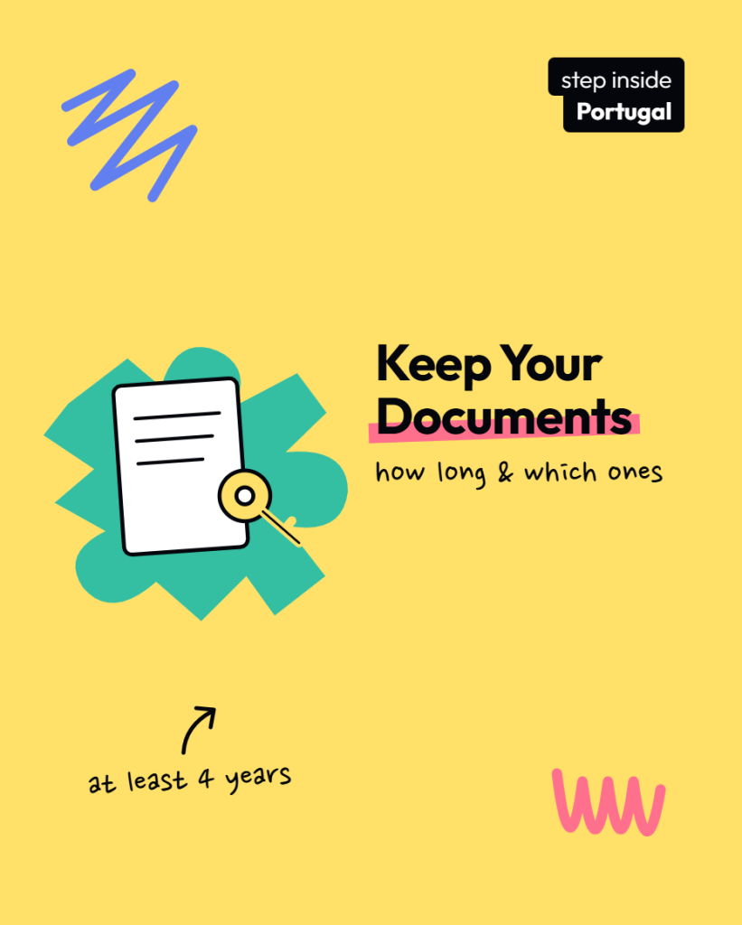 How Long to Keep Your IRS Documents in Portugal (Article 128)