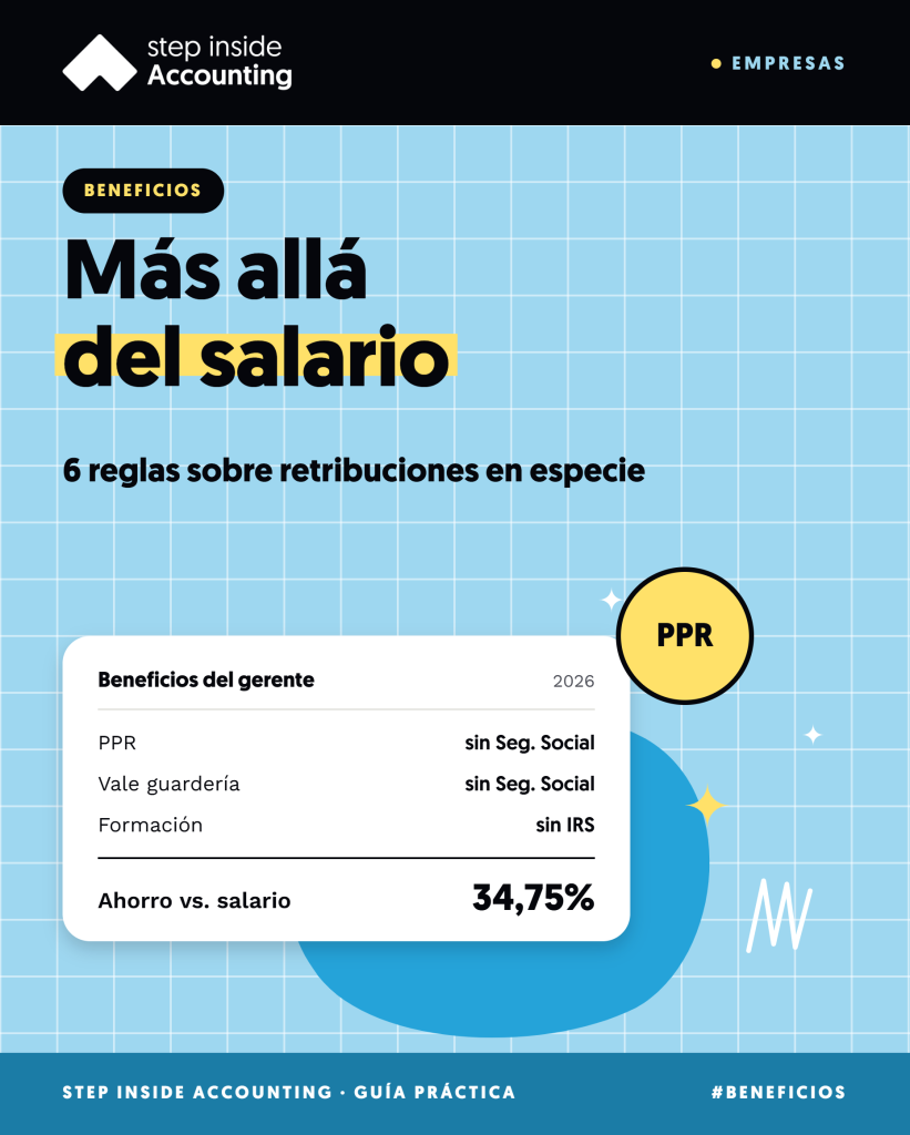 Portada del artículo: Más allá del salario: 6 reglas sobre las retribuciones en especie del socio gerente